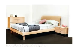 Camera da letto Penta Distribuzione grandi marchi in legno a prezzo Outlet