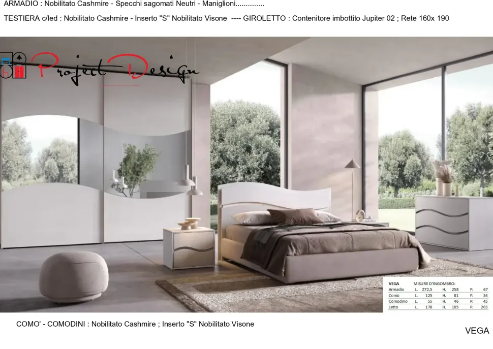 Camera da letto Project1 Bruno piombini a un prezzo conveniente
