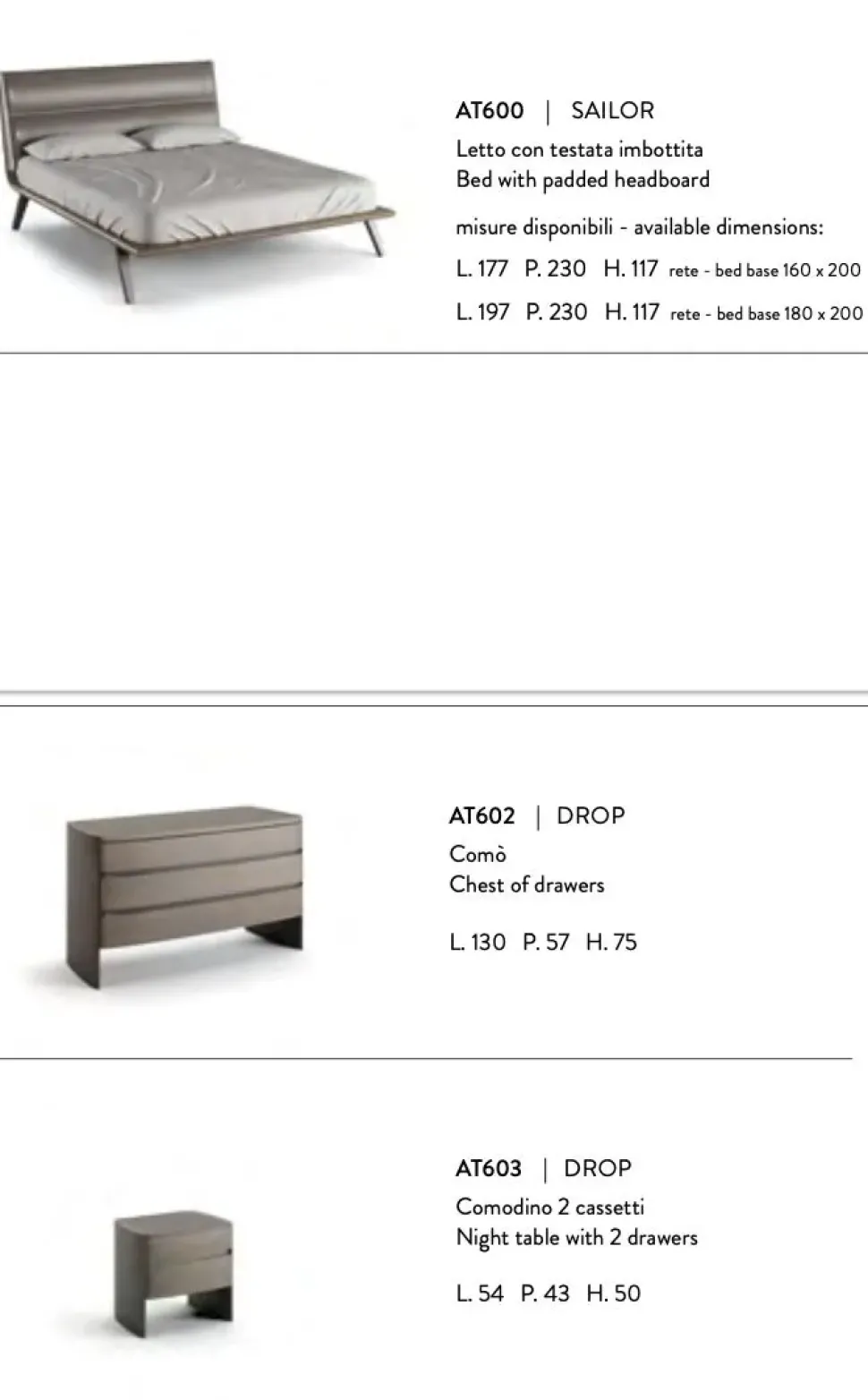 Camera da letto Sailor - drop Giorgio casa OFFERTA OUTLET