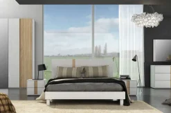 Camera da letto Silver 14 Collezione esclusiva in laminato a prezzo scontato