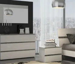 Camera da letto Silver 1 Collezione esclusiva in laminato in Offerta Outlet