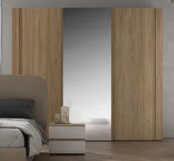 Camera da letto Silver 6 Collezione esclusiva in laminato a prezzo ribassato