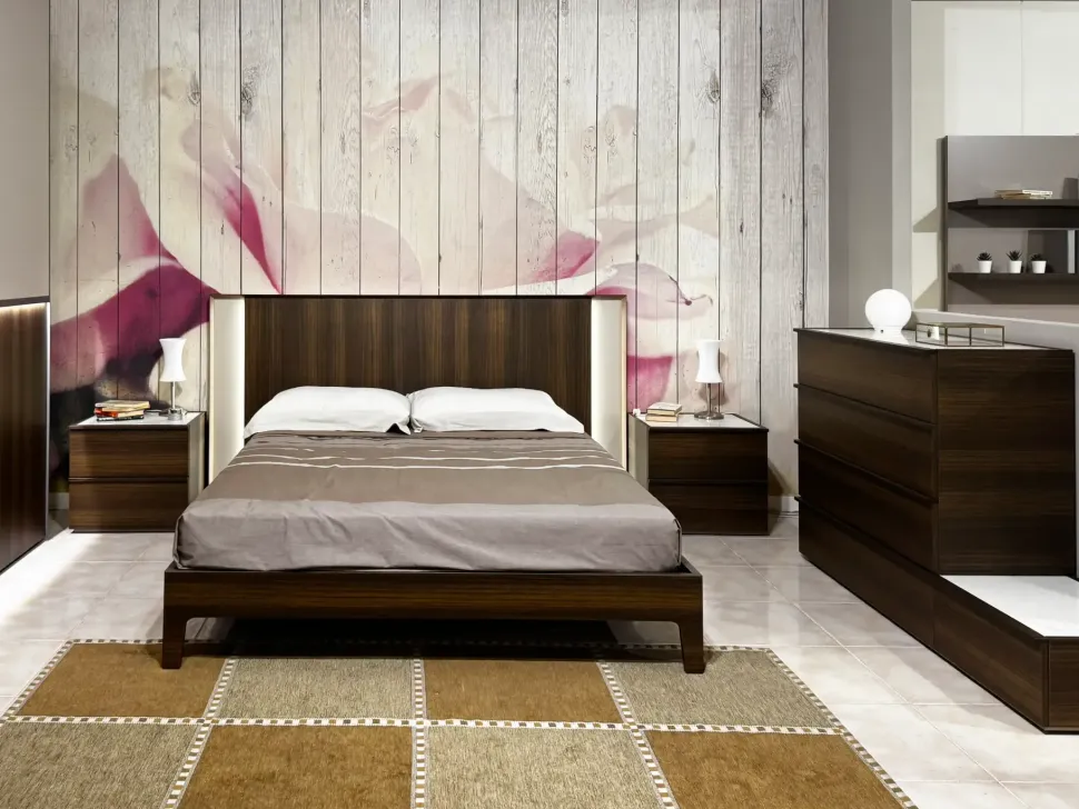 Camera da letto Sogno Colombini casa in laminato in Offerta Outlet