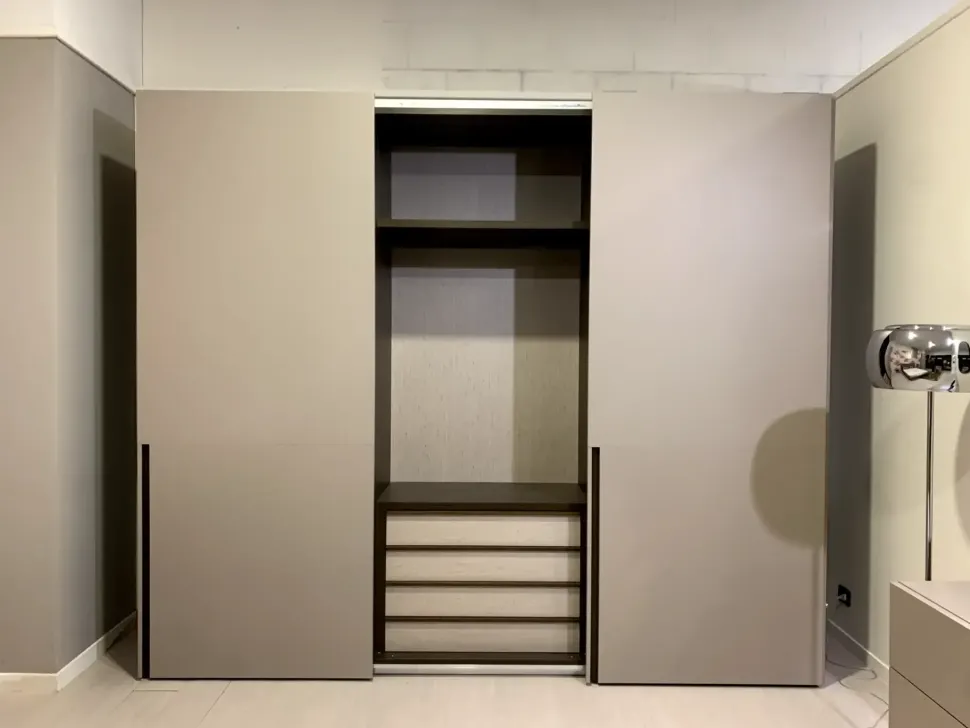 Camera da letto Sogno Colombini casa in laccato opaco in Offerta Outlet