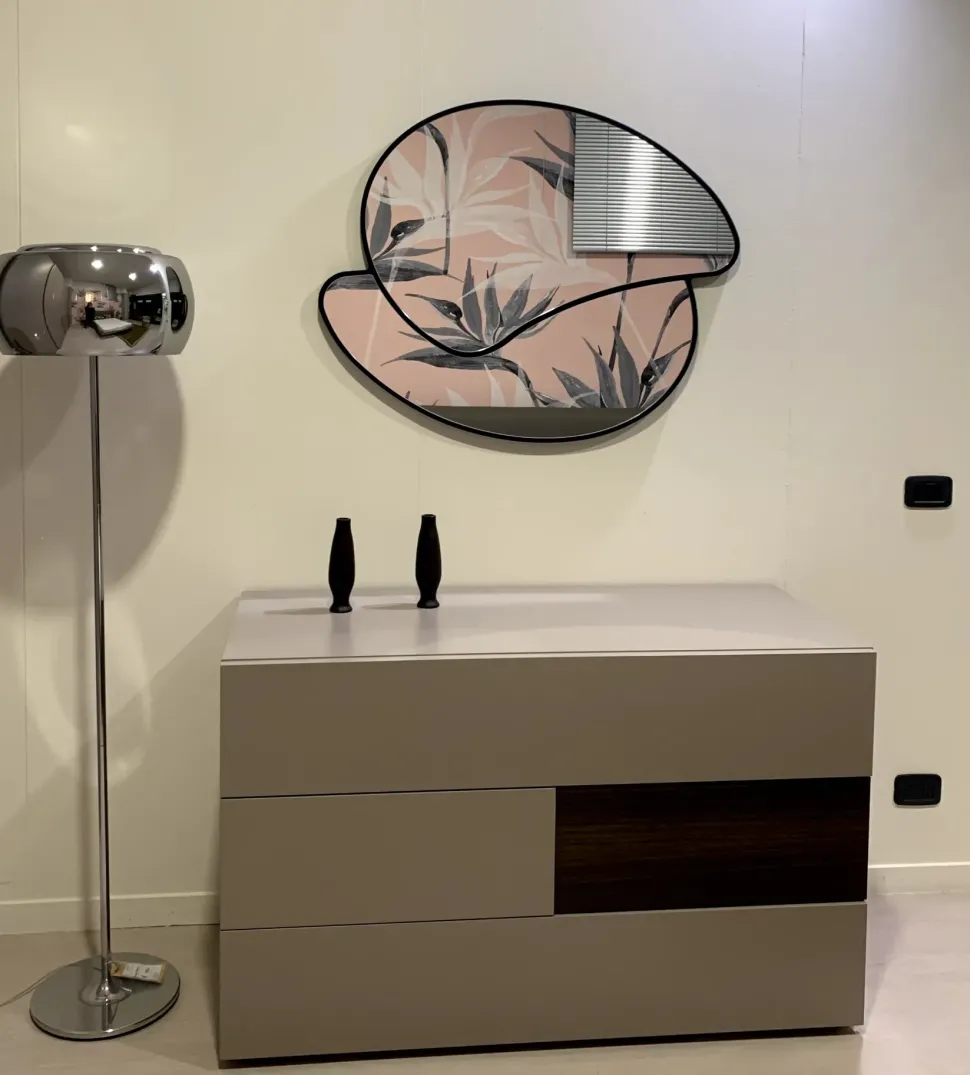 Camera da letto Sogno Colombini casa in laccato opaco in Offerta Outlet