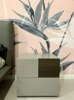 Camera da letto Sogno Colombini casa in laccato opaco in Offerta Outlet