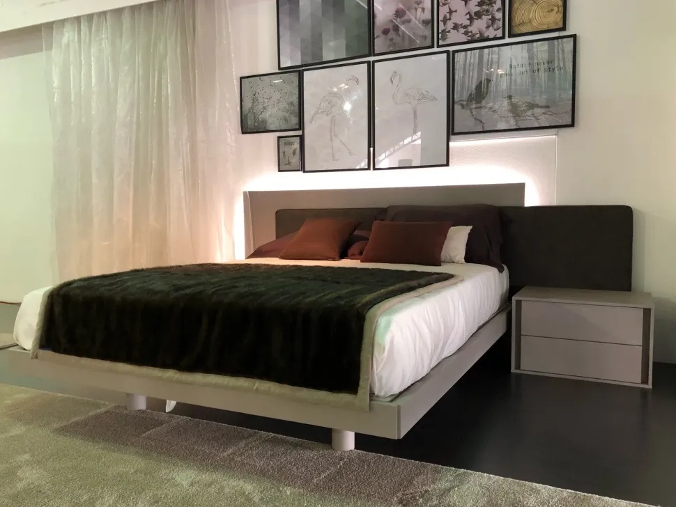 Camera da letto Tomasella Halifax a prezzo ribassato in ecopelle