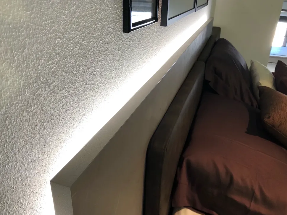 Camera da letto Tomasella Halifax a prezzo ribassato in ecopelle