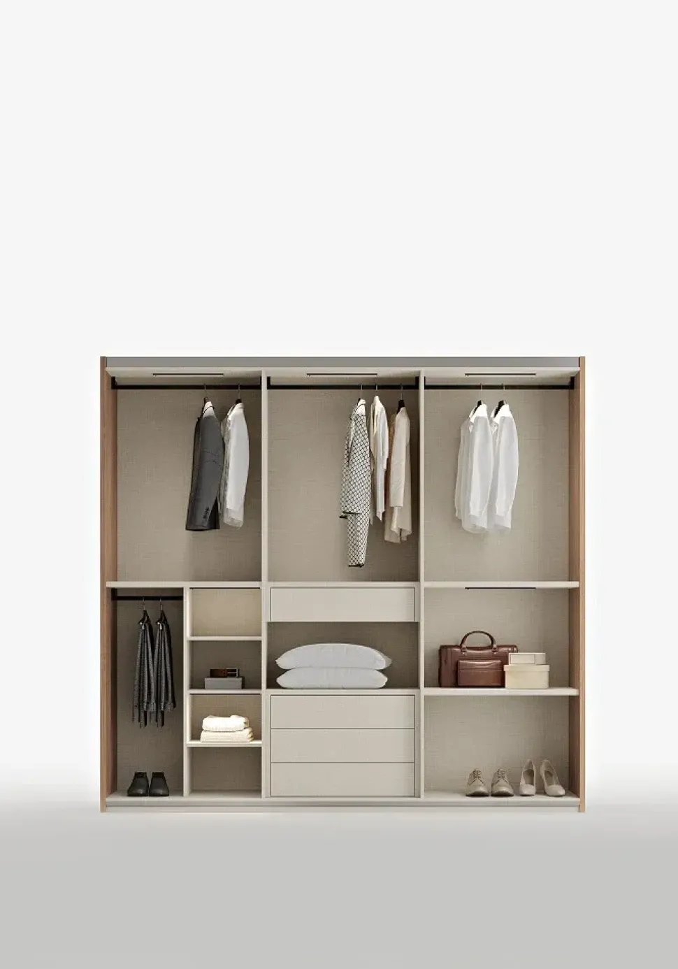 Camera da letto Vega Gruppo silwood in laminato a prezzo Outlet