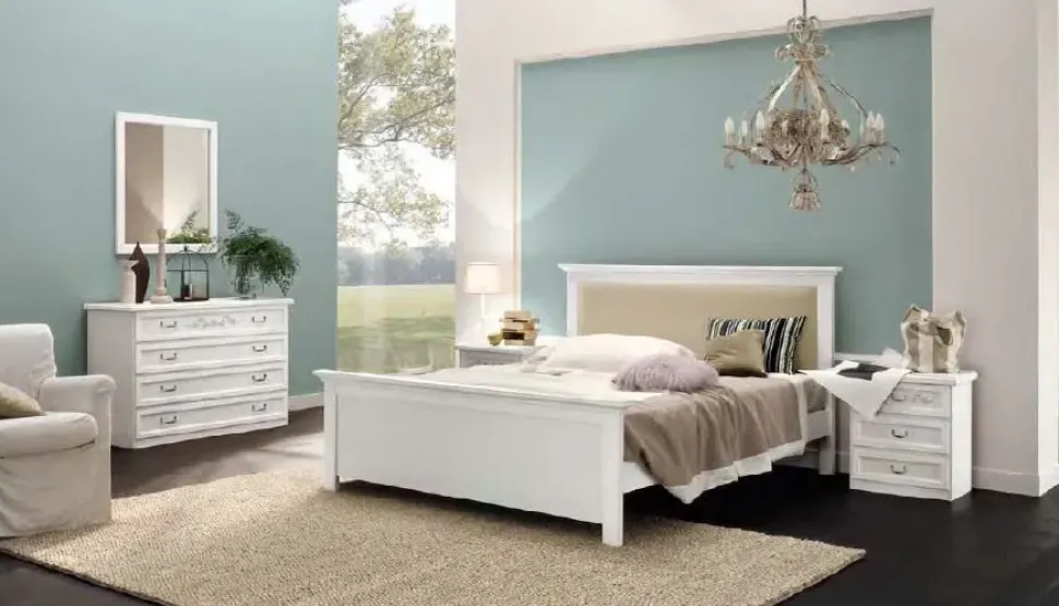 Camera da letto Villanova jo.13 Villanova in laminato a prezzo Outlet