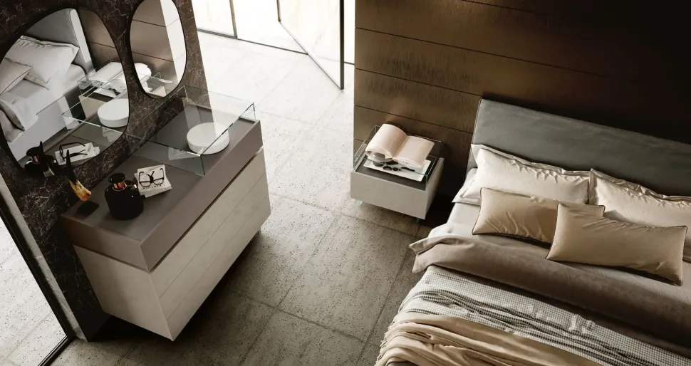 Camera da letto Vq12 Artigianale in laminato a prezzo scontato