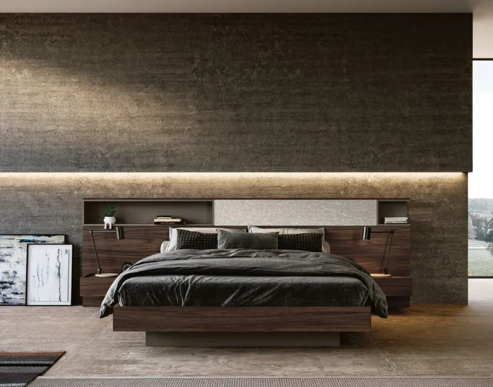 Camera da letto Vq27 Artigianale in laminato in Offerta Outlet