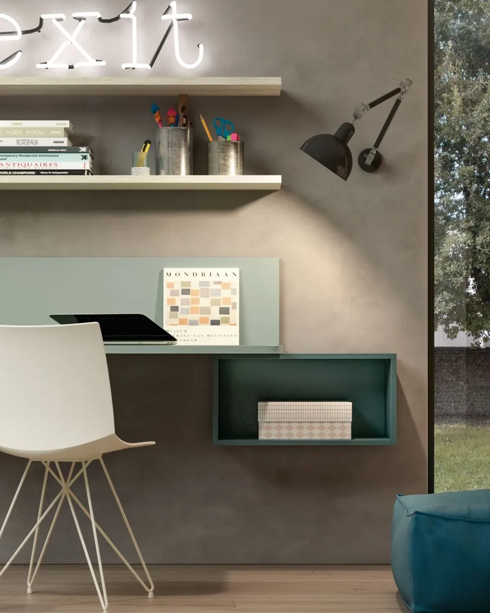 Cameretta 125 Zg mobili in laccato opaco a prezzo scontato