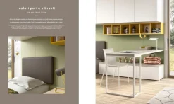 Cameretta 120 Zg mobili in laccato opaco a prezzo Outlet