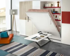 Cameretta Altea book 120 work Clei con letti a scomparsa scontata