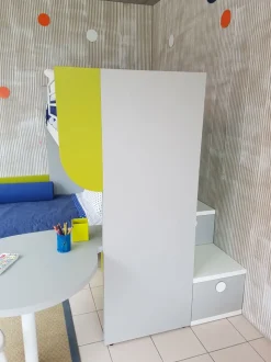 Cameretta Aramis Doimo cityline con letto a castello scontata