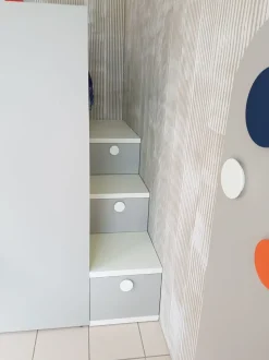 Cameretta Aramis Doimo cityline con letto a castello scontata