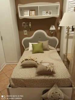 Cameretta Arcadia tortora Colombini casa con letto una piazza e mezza in Offerta Outlet