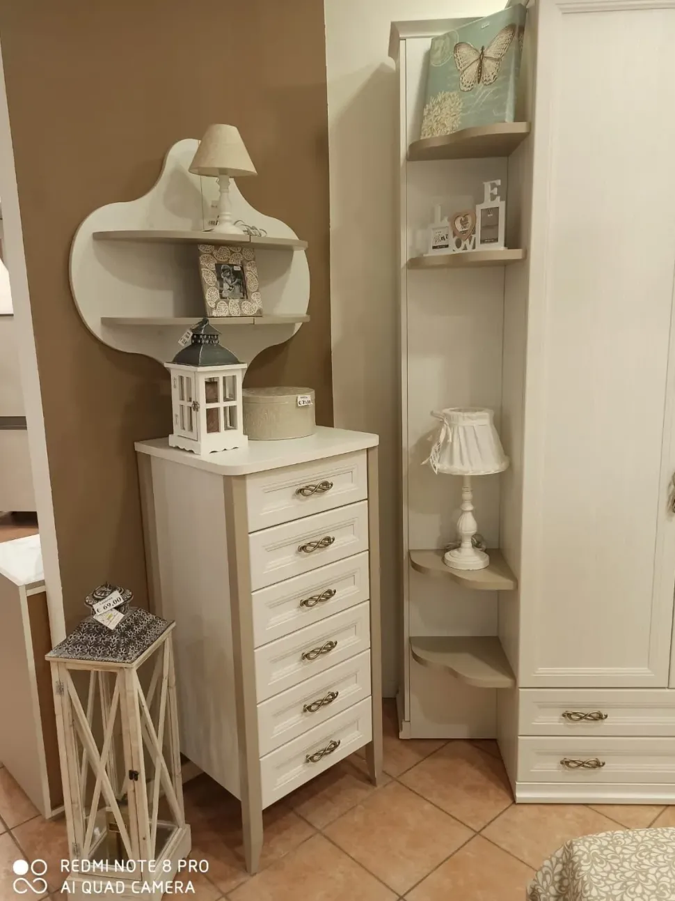 Cameretta Arcadia tortora Colombini casa con letto una piazza e mezza in Offerta Outlet