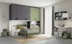 Cameretta C124 Colombini casa con letto a terra scontata