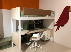 Cameretta Camelot Battistella con letto a castello a prezzo Outlet