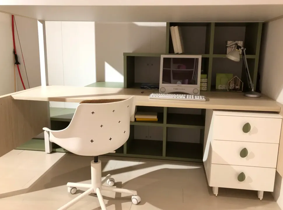 Cameretta Camelot Battistella con letto a castello a prezzo Outlet