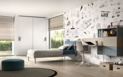 Cameretta Camera per teenager room118 Zg mobili SCONTATA