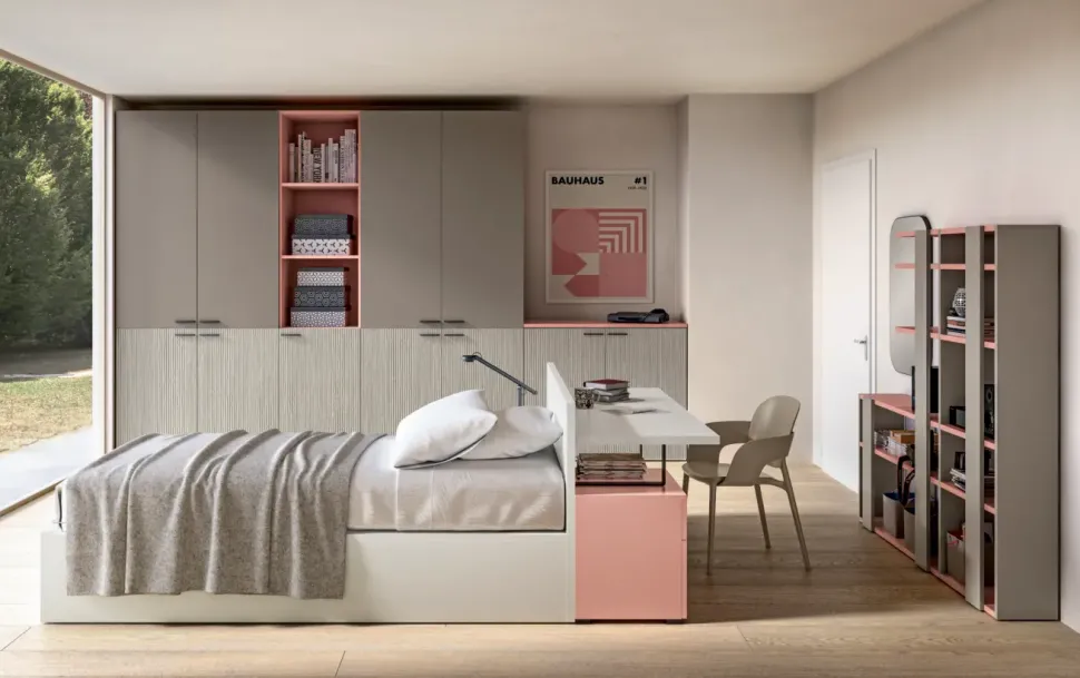 CAMERETTA Camera per teenager moderna Zg mobili a PREZZI OUTLET