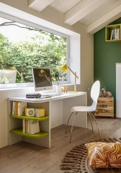 Cameretta Cameretta a ponte-angolare di giessegi scontata del 40% Giessegi letti a terra in offerta