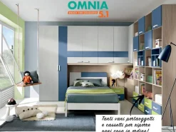 Cameretta Cameretta a ponte-angolare mod.omnia-s in promo sconto del 40% Gruppo silwood con un ribasso imbattibile