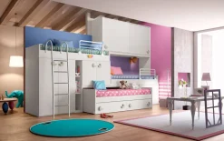 Cameretta Cameretta a soppalco 22 San martino mobili con letto a soppalco in offerta