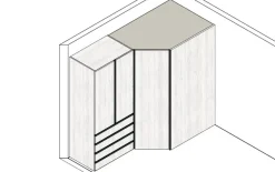 Cameretta Cameretta clever letto a castello Clever con letto a castello in Offerta Outlet