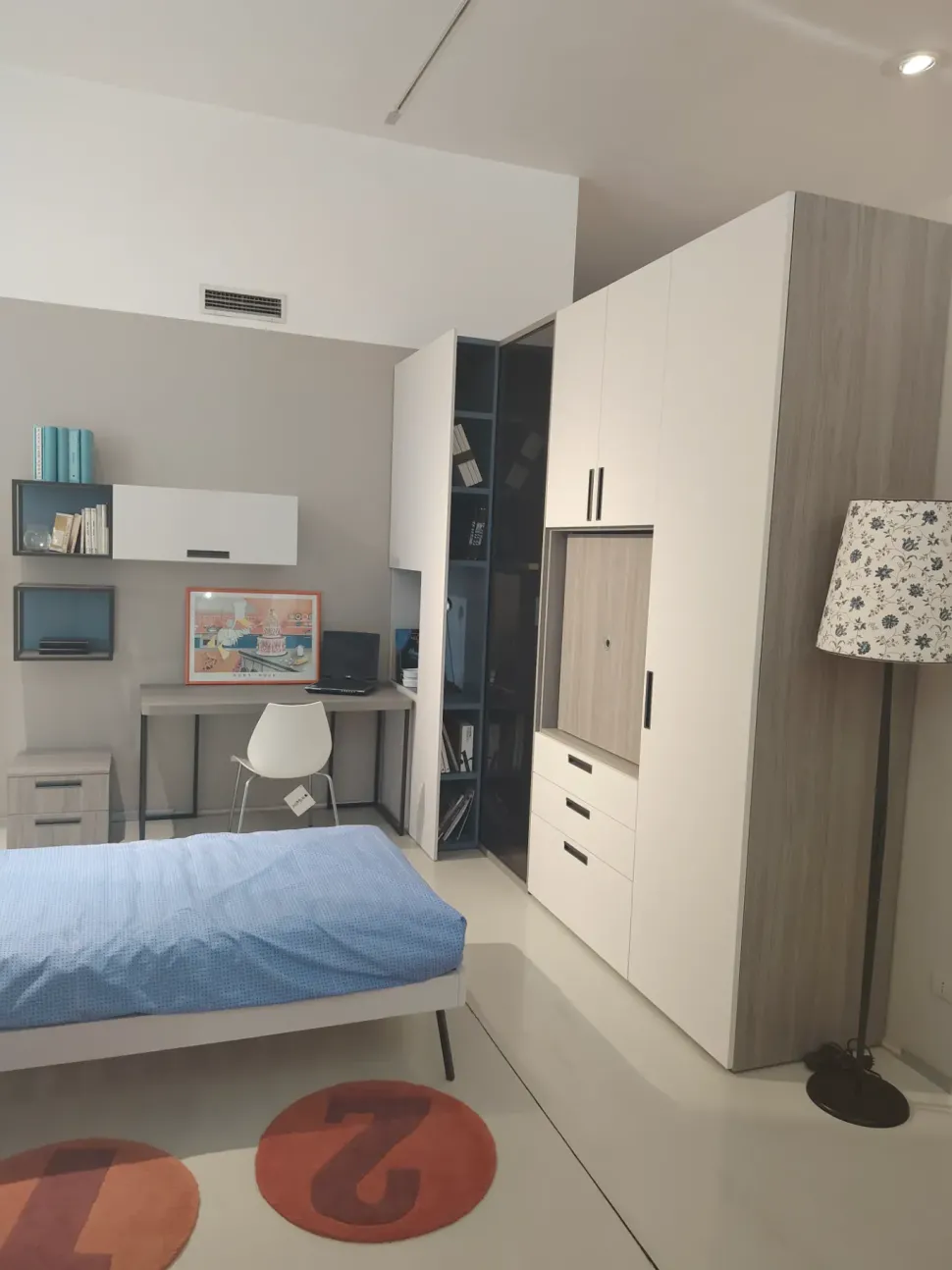 Cameretta Cameretta clever Clever in laminato materico in Offerta Outlet