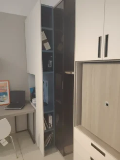 Cameretta Cameretta clever Clever in laminato materico in Offerta Outlet