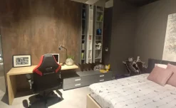 Cameretta Cameretta club Doimo cityline con letto una piazza e mezza scontata