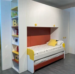 Cameretta Cameretta colombini  Colombini casa in laminato opaco a prezzo Outlet