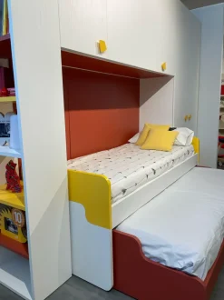 Cameretta Cameretta colombini  Colombini casa in laminato opaco a prezzo Outlet