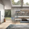 Cameretta Cameretta completa moderna Zg mobili in laminato materico in Offerta Outlet