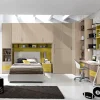 Cameretta Cameretta componibile mod.francy con armadio-angolare Gruppo silwood con letto a terra in offerta