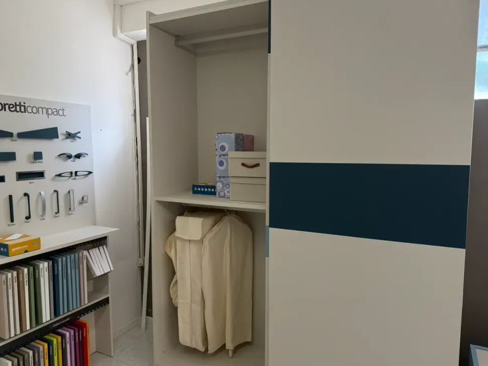 CAMERETTA Cameretta con armadio scorrevole Moretti compact camerette a PREZZI OUTLET