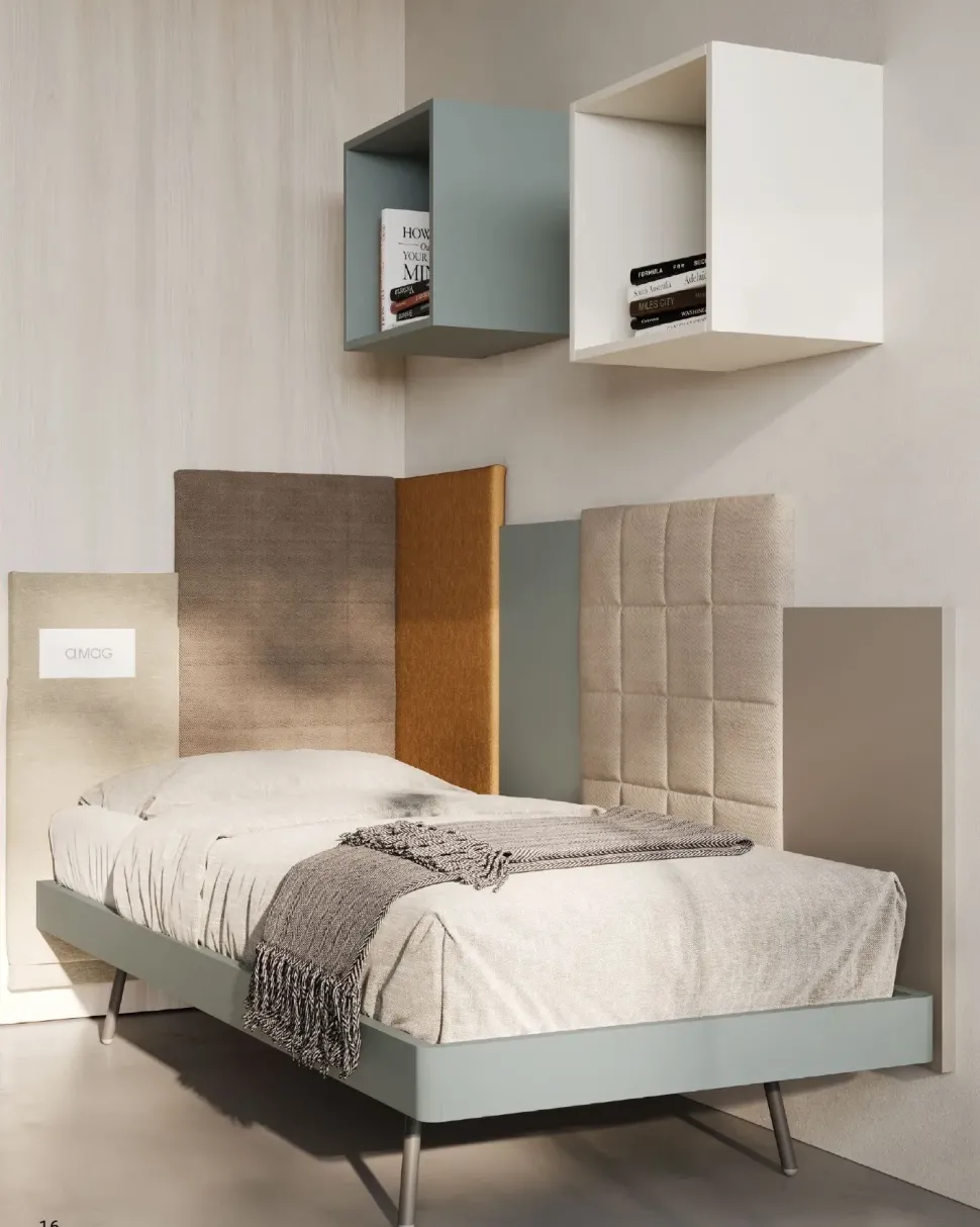 Cameretta Cameretta con armadio vani a giorno Collezione esclusiva SCONTATA