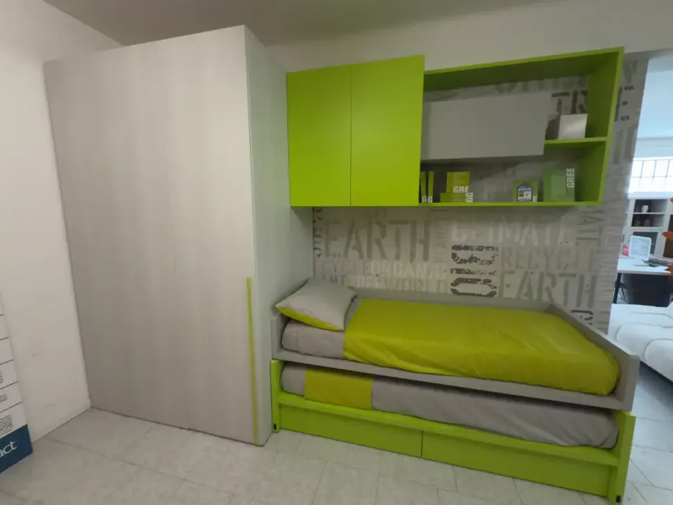 Cameretta Cameretta con cabina Moretti compact camerette con letti a scomparsa in Offerta Outlet