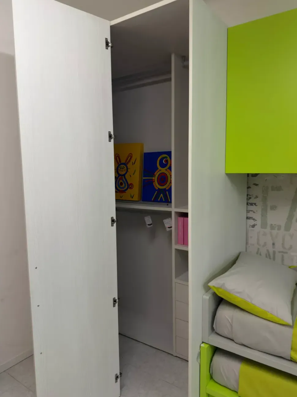 Cameretta Cameretta con cabina Moretti compact camerette con letti a scomparsa in Offerta Outlet