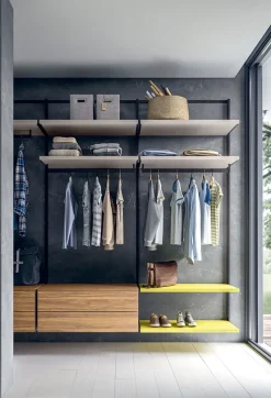 Cameretta Cameretta con cabina armadio di Clever in OFFERTA OUTLET