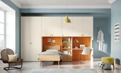 Cameretta Cameretta  con elementi-ponte di mistral in promo-sconto del 50% Mistral letti a terra in offerta