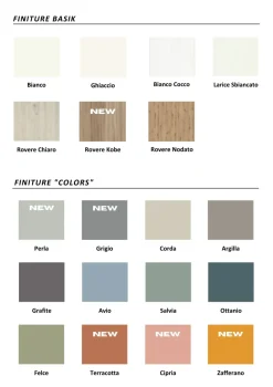 Cameretta Cameretta di design moderna Zg mobili in laminato materico in Offerta Outlet