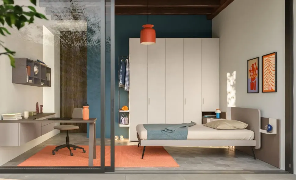 Cameretta Cameretta letto a terra 21 Mistral letti a terra in offerta