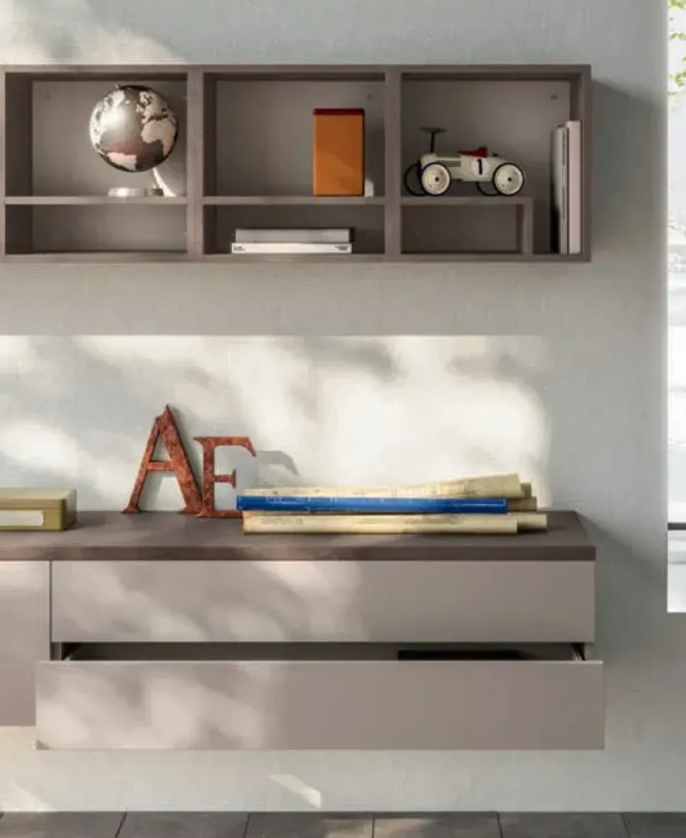 Cameretta Cameretta letto a terra 21 Mistral letti a terra in offerta