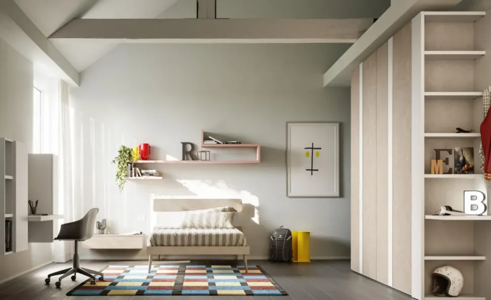 CAMERETTA Cameretta letto a terra 18 Mistral a PREZZI OUTLET