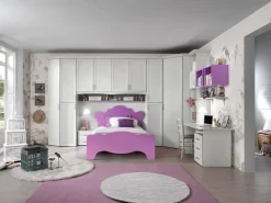 Cameretta Cameretta  mod. bernasette  con cabina-spogliatoio in promo sconto del 40% Gruppo silwood con un ribasso imbattibile